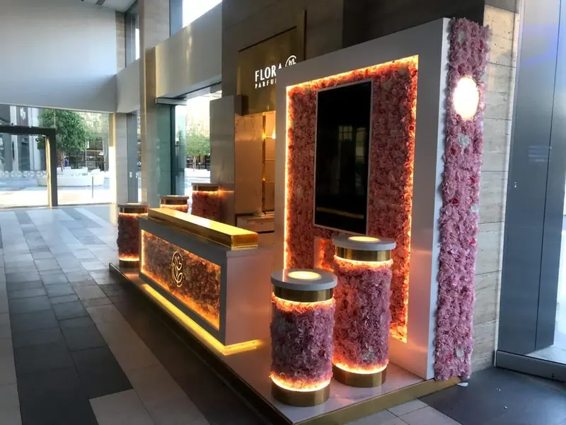 جناح Flora Parfum — بعد التركيب